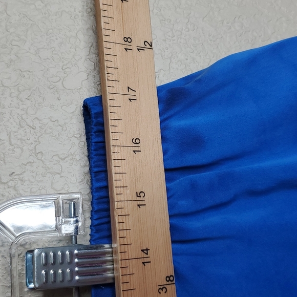 Lunya XL Washable Silk Sleep Shorts Energized Blue - Picture 6 of 9